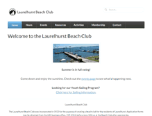 Tablet Screenshot of laurelhurstbc.com